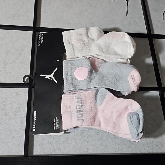 Jordan Other - Jordan Infant/Toddler Socks New 6 Pairs
